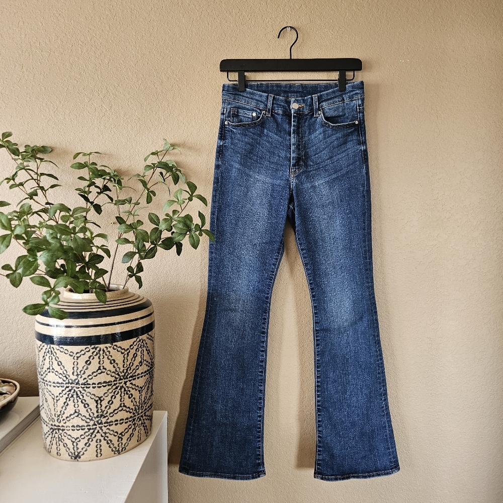 H&M High Waist Flare Jean, Size 28/30